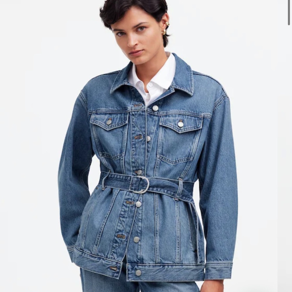 Madewell Oversized Trucker Jacket Size XL